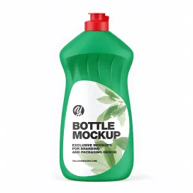 Washing up Liquid Matte Bottle